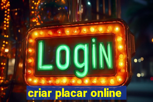 criar placar online